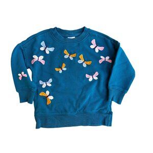 3T Hanna Andersson Butterfly Sweatshirt